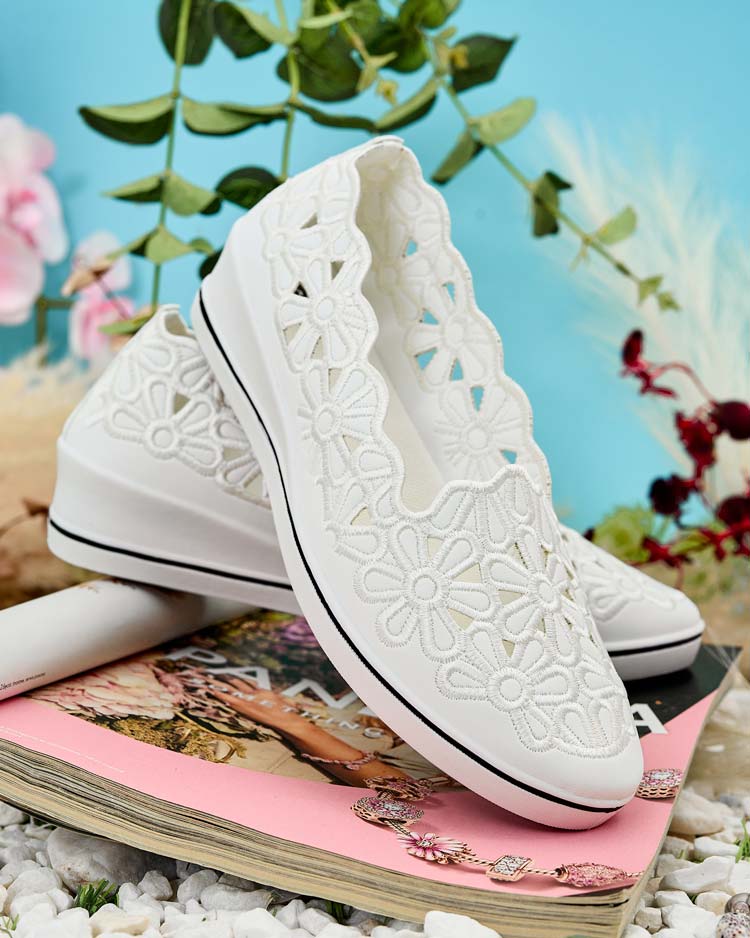 Royalfashion Women's low-heeled half shoes Dellio