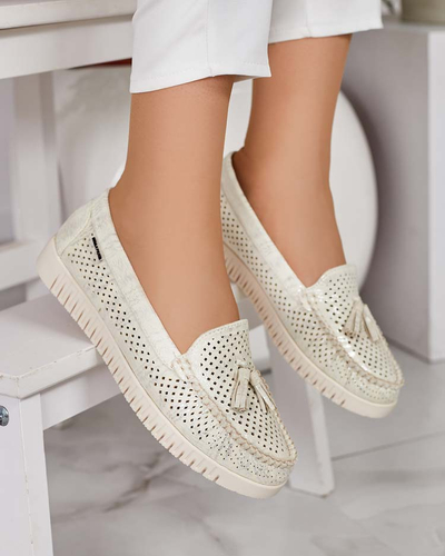 Royalfashion Women's openwork moccasins Molaffa