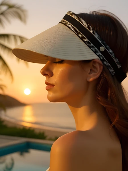 Royalfashion Sunny Weave Sun Visor