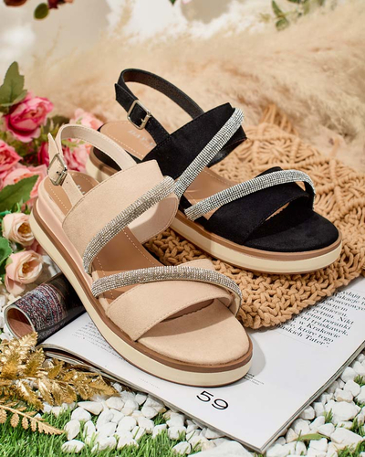 Royalfashion Naiste Obissa madala kontsaga sandaalid