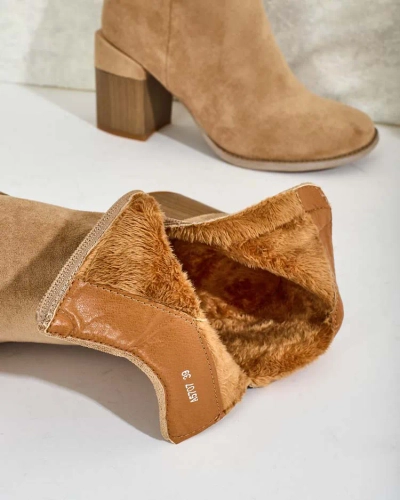 Royalfashion Женские замшевые сапоги eko Ovi