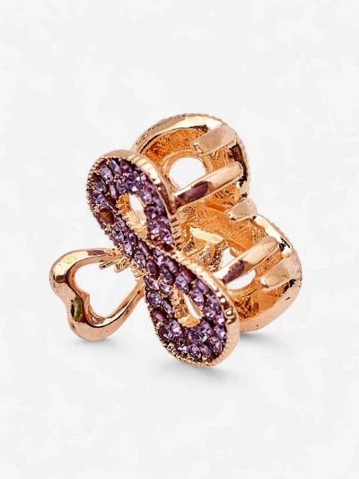 Royalfashion Juukseklamber tsirkoonidega TwinkleGrip