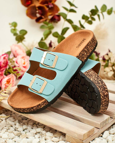 Royalfashion Naiste Ottoma lameda tallaga flip-flops