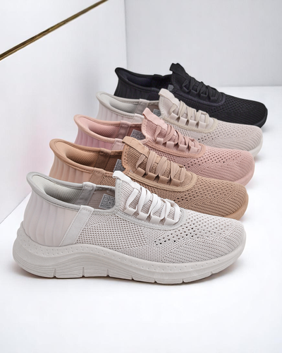 Royalfashion Women's Slip-on Fabric Sports Shoes Arrate