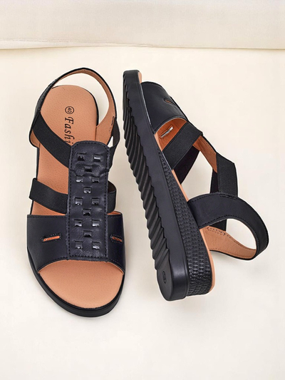 Royal Fashion Women's Low Wedge Sandals Sora