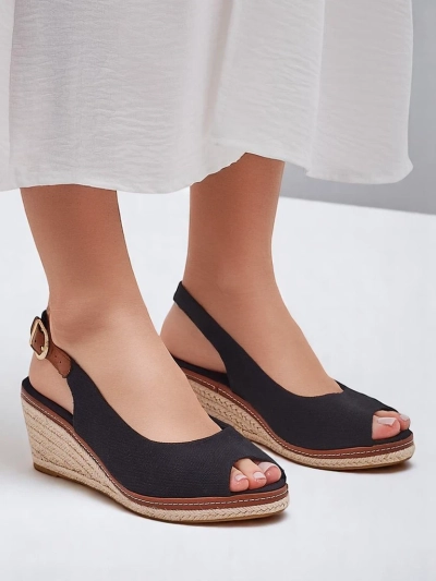 Классические женские босоножки на платформе без носков Tafenis