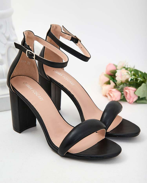 Royalfashion Women's Leheres Post Sandals