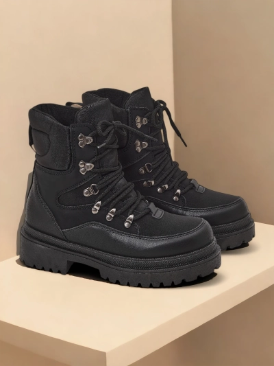Royalfashion Women's Trapper Boots Savelly