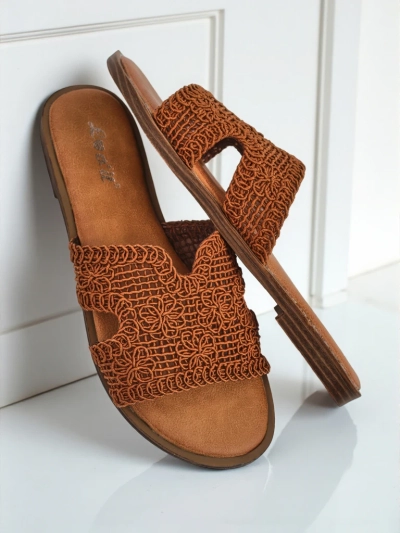 Rpyalfashion Women's Flip-Flops with Decorative Braided Strap Braida