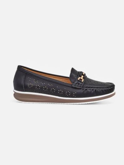 Royalfashion Women's perforated moccasins Cerro