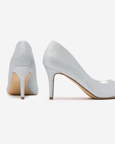 Royalfashion Naiste stilettpumbad glitteriga Matomliso