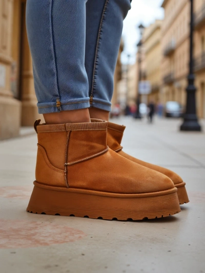 Royalfashion Short shoes resembling women's snow boots Fortesse