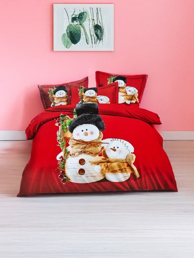 Royalfashion Jólaveðurlín Christmas afþakning 200x220 sett 4-PIECE