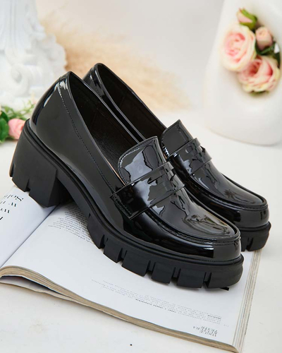 Royalfashion Women's moccasins on a low post Denebel