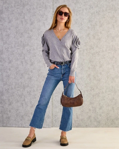 Royalfashion Nööbitu naiste kampsun