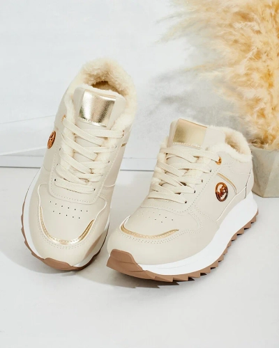 Royalfashion Утепленные женские кроссовки с мехом Boris