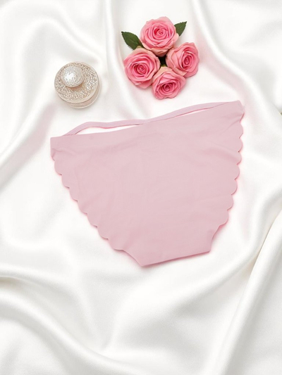 Royalfashion Laser-cut women's bikini panties with decorative straps Edge Chic