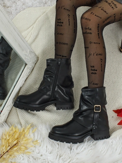 Women's High Ankle Boots Eco Leather Lunara