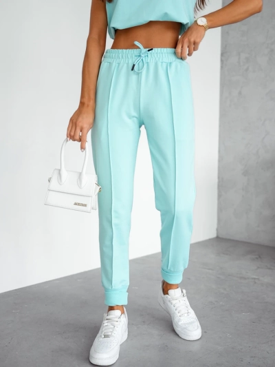 Royalfashion Женский хлопковый повседневный комплект с короткими рукавами