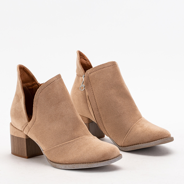 Karela postil helepruunid naiste soojustusega saapad - Jalatsid