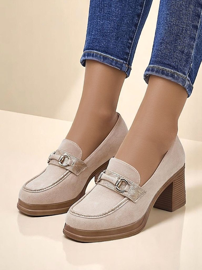 Royalfashion naiste plokk-kontsaga loafersid Apareus