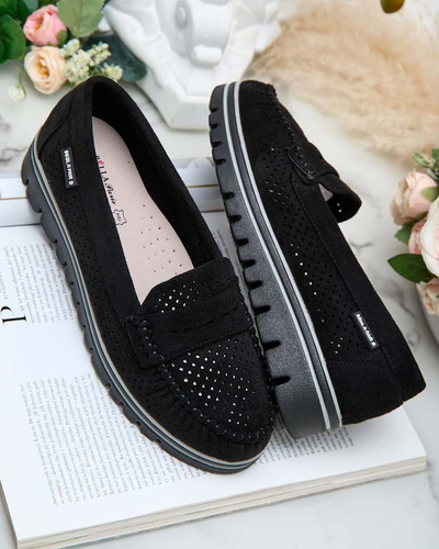 Royalfashion Openwork women's moccasins Leteller