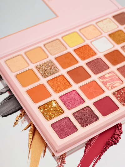 Tüdrukute Magic Palette 35 lauvärvi sädelevate ja mattidega Golden Chocolate Fudge