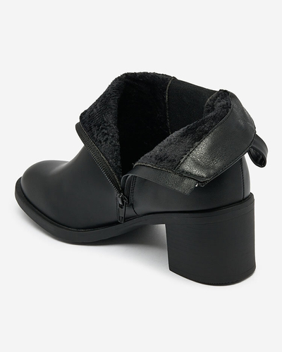 Royalfashion Mustad naiste saapad postil Nanhelyna