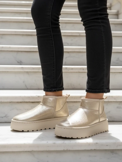 Royalfashion Women's platform snow boots a'la Dagodo