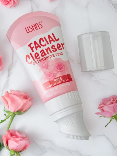 Cleansing moisturizing rose foam for face 85g