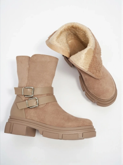 Women's High Eco Suede Ankle Boots Callire