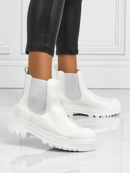 Amber Veil Platform Ankle Boots