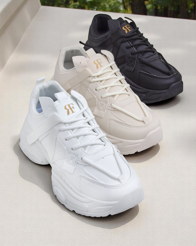 Royalfashion Naiste spordisneakerid paksemal tallal Quensi