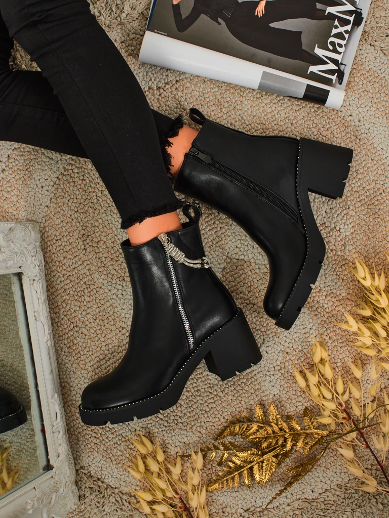 Women's heeled ankle boots Ashen Life