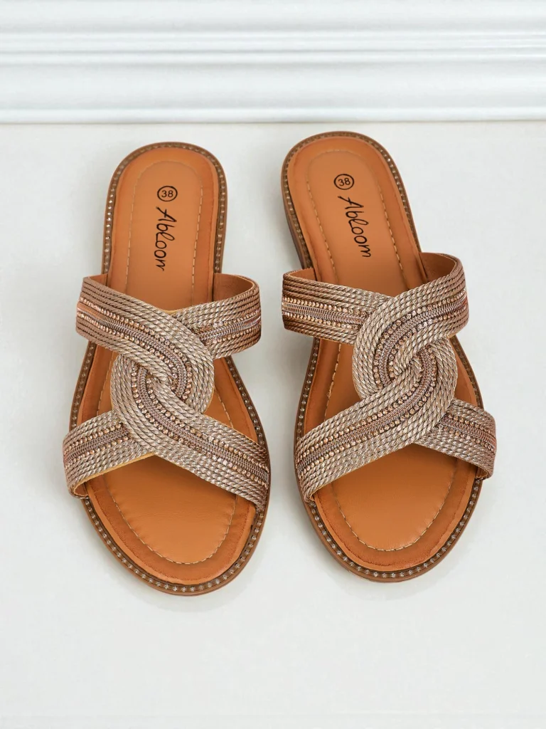 Royalfashion Women's Woven Breeze Flip-Flops