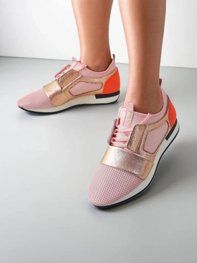 Royalfashion Women's fabric sport sneakers Gentlesi