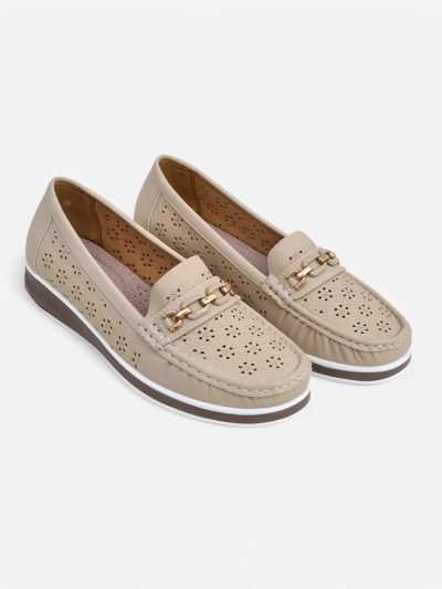 Royalfashion Women's perforated moccasins Cerro