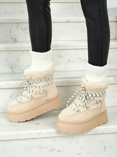 Женские ботинки а-ля снегоходы Danira