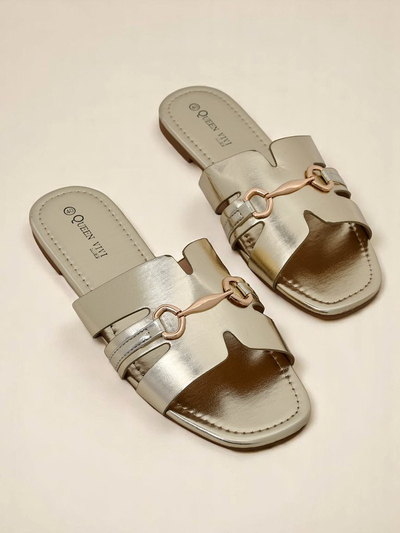 Royalfashion Naiste lameda tallaga sandaalid Lina