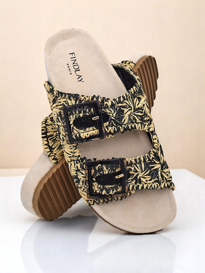 Royal Fashion Women's Buckle Sandals Samorra