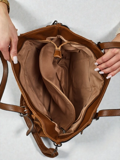 Naiste shopper-käekott, öko-seemisnahast Daville