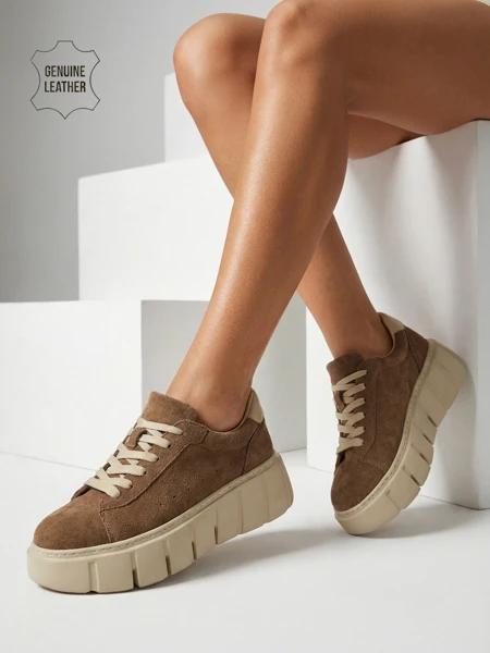 Eller Women's Sports Sneakers Made of Natural Leather