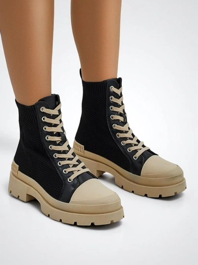 Royalfashion Kõrged naiste tennisetossud paksul tallal Heyloy