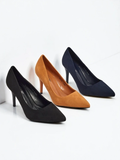 Women's Jasvoria Eco-Suede Stiletto Pumps