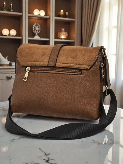 Cassiopeia Women's Handbag Light Brown Leather Elegant