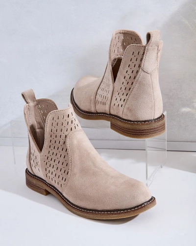 Royalfashion Женские замшевые ботинки eko Ovilla
