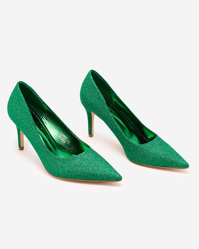 Royalfashion Women's stiletto pumps with glitter Matomliso