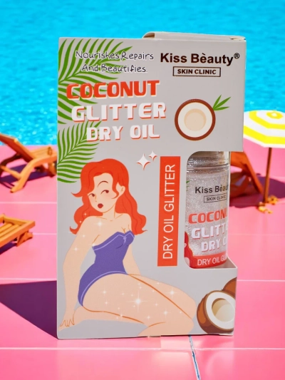 Summer Spray – Liquid face and body highlighter Coconut