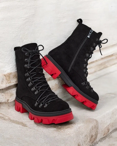 Royalfashion Women's lace-up boots Xorri