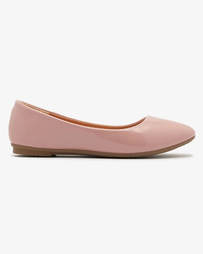 Pink Women's Lacquered Ballerinas Fama - Footwear